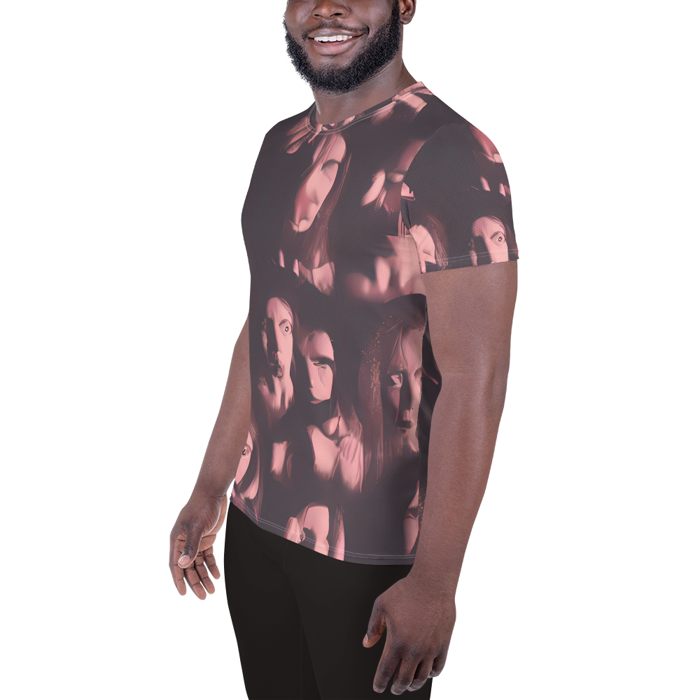 Men's Athletic T-Shirt - Portrait Whispers