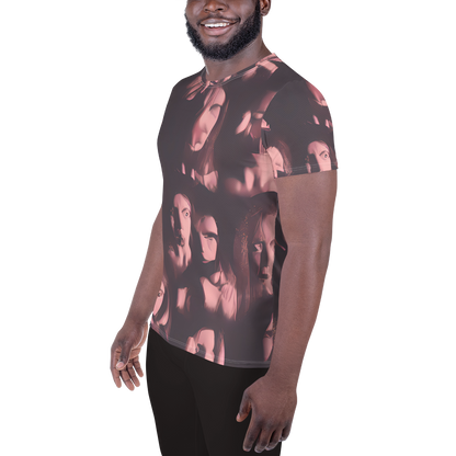 Men's Athletic T-Shirt - Portrait Whispers