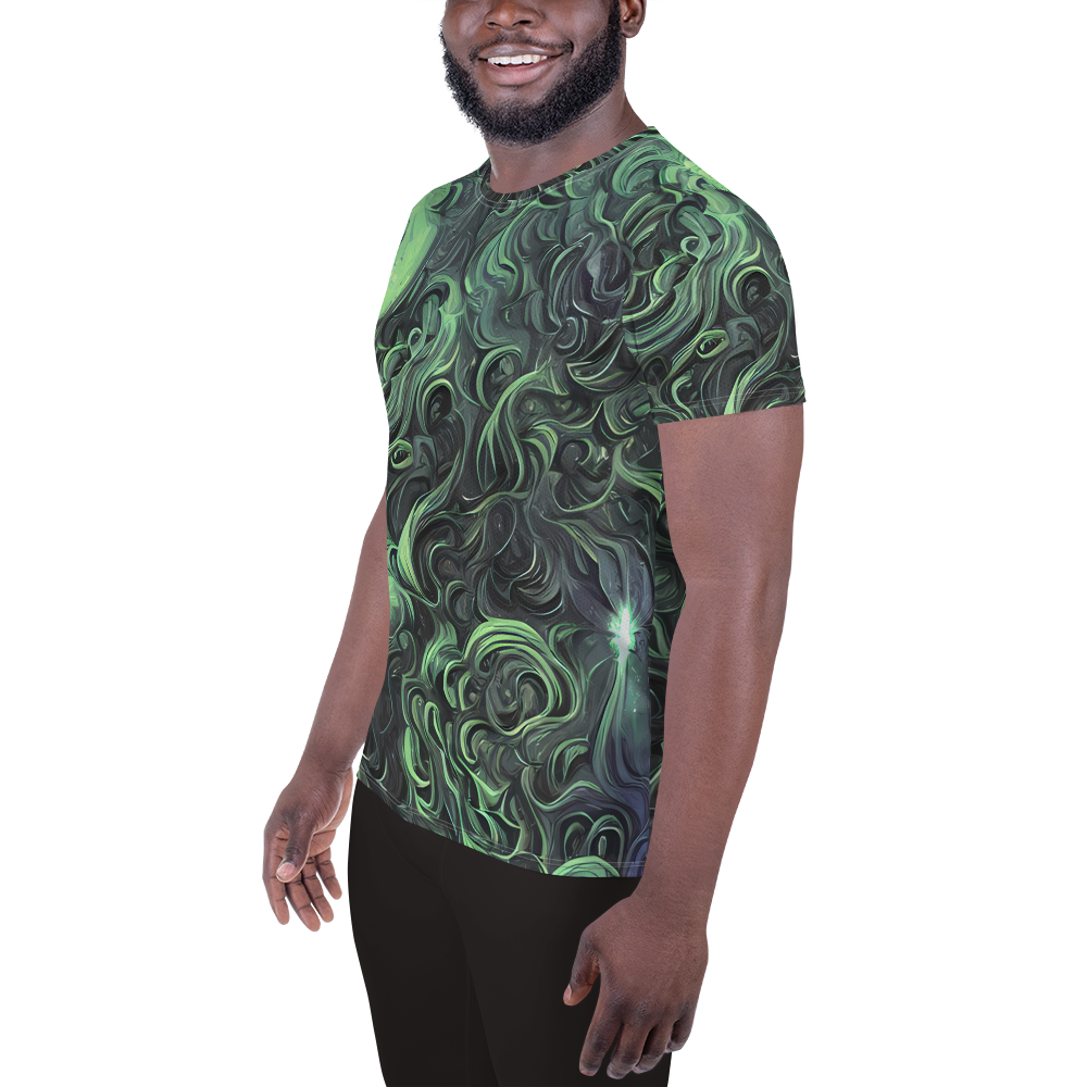 Men's Athletic T-Shirt - Savrasov Swirls