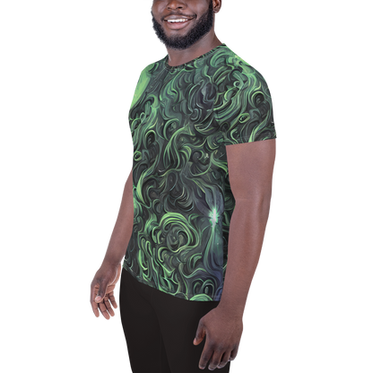 Men's Athletic T-Shirt - Savrasov Swirls
