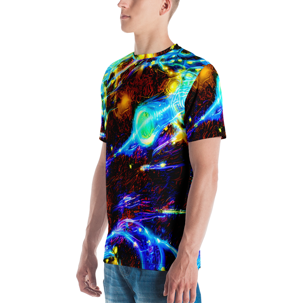 Men's Crew Neck T-Shirt - Neon Füssli