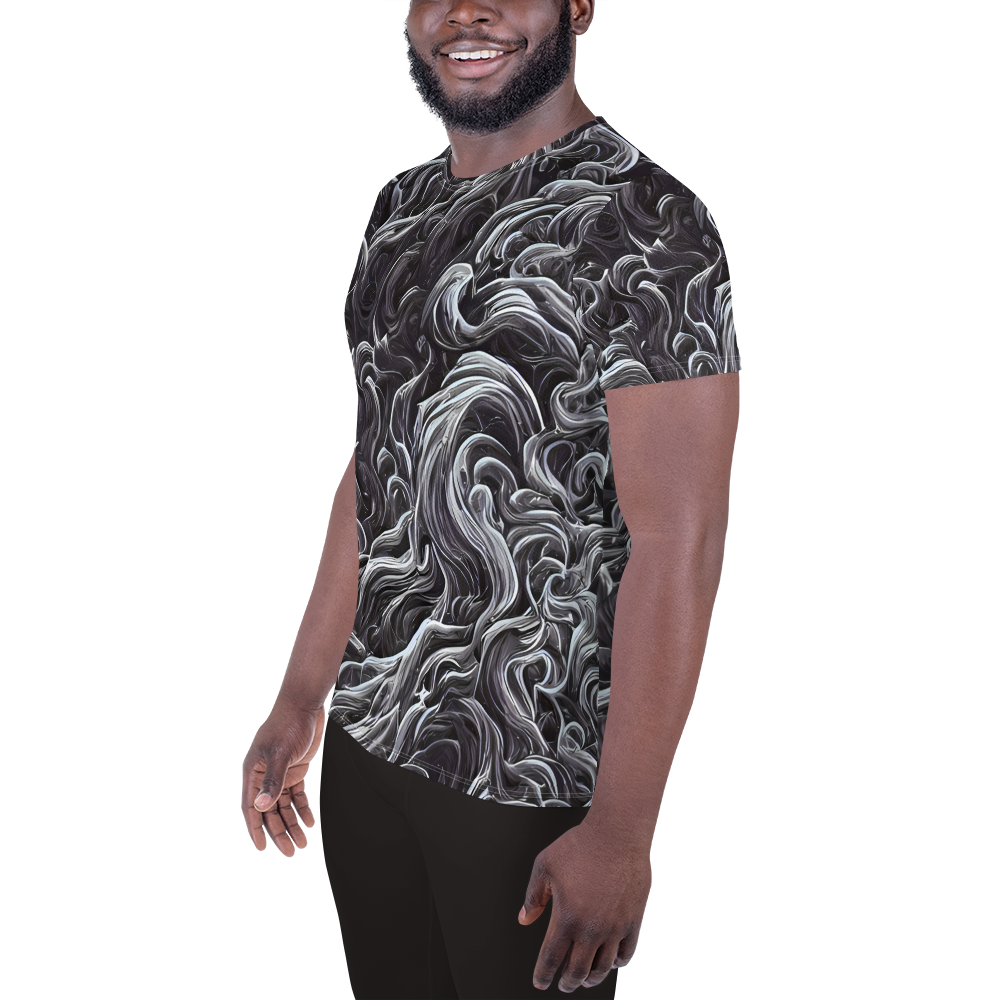 Men's Athletic T-Shirt - Savrasov Swirls