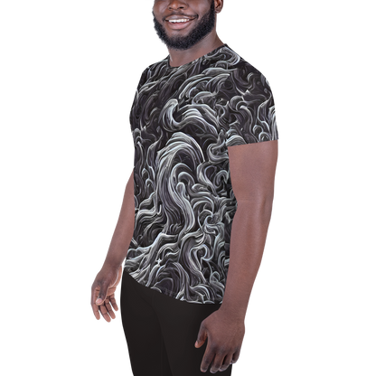 Men's Athletic T-Shirt - Savrasov Swirls