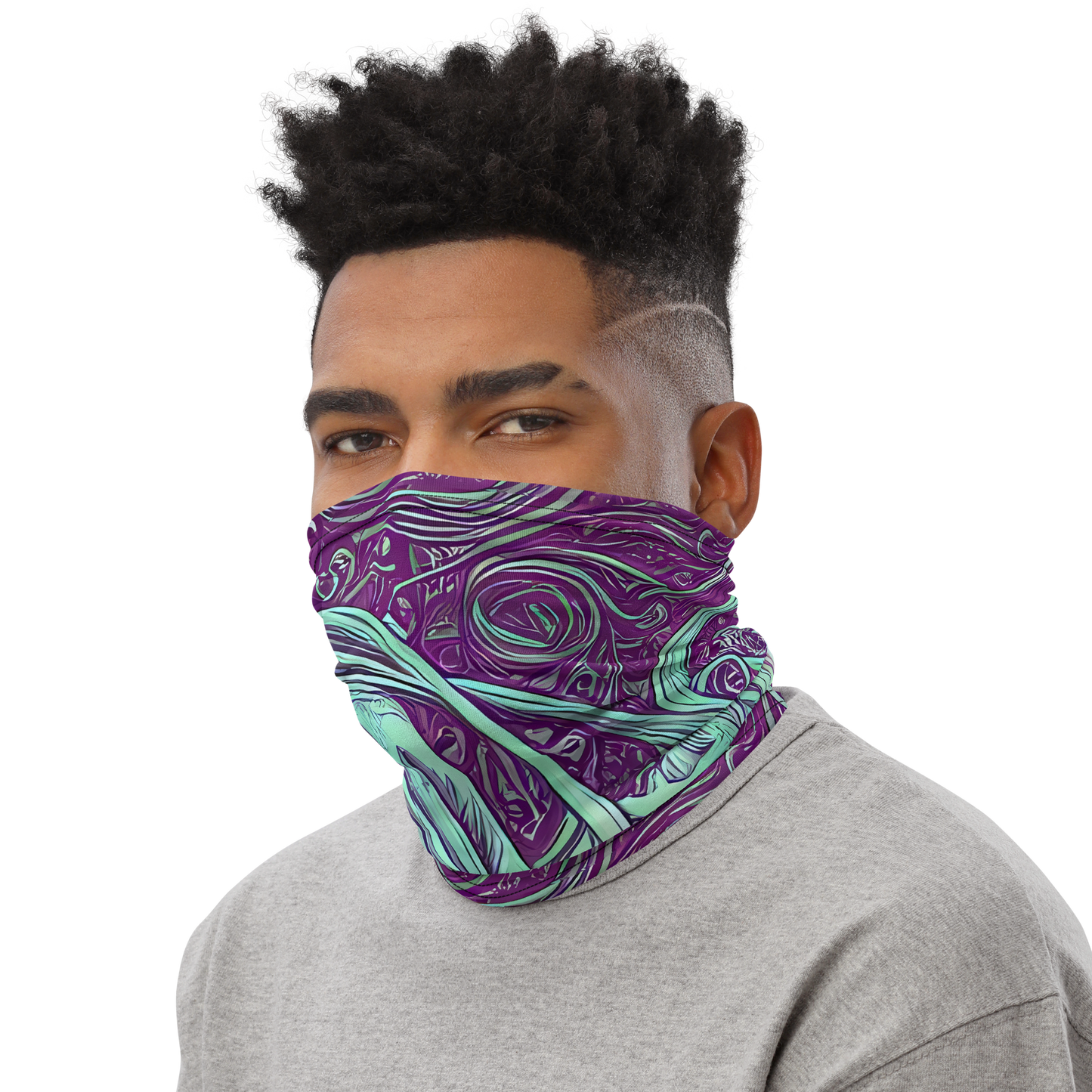 Neck Gaiter - Temple Swirls