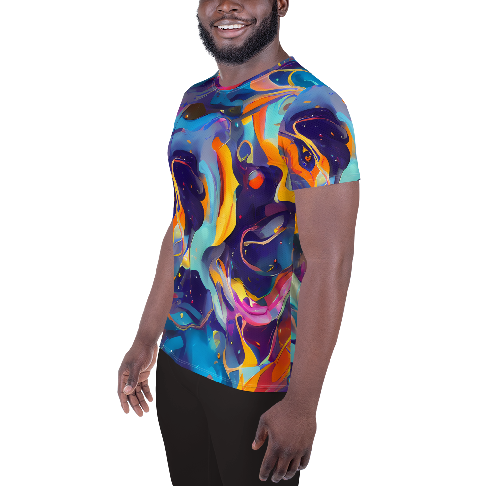 Men's Athletic T-Shirt - Whimsical Fusion