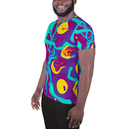 Men's Athletic T-Shirt - Cosmic Current