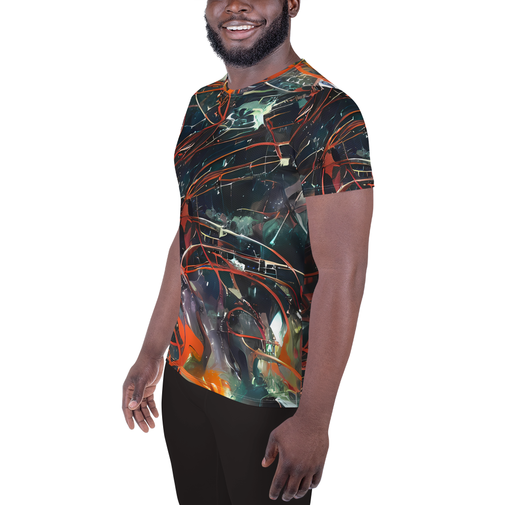 Men's Athletic T-Shirt - Chaos Canvas