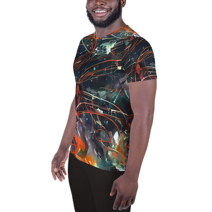 Men's Athletic T-Shirt - Chaos Canvas