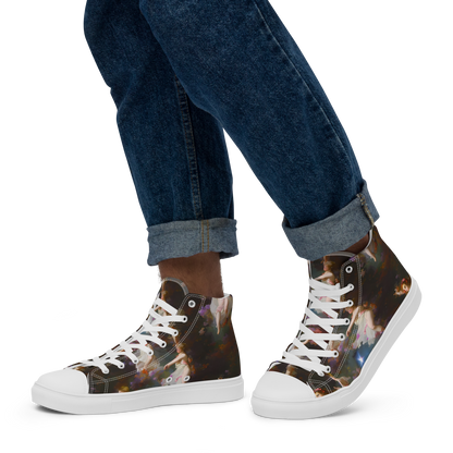 Men's High Top Canvas Shoes - Winterhalter Whimsy