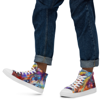 Men's High Top Canvas Shoes - Esao's Eddies