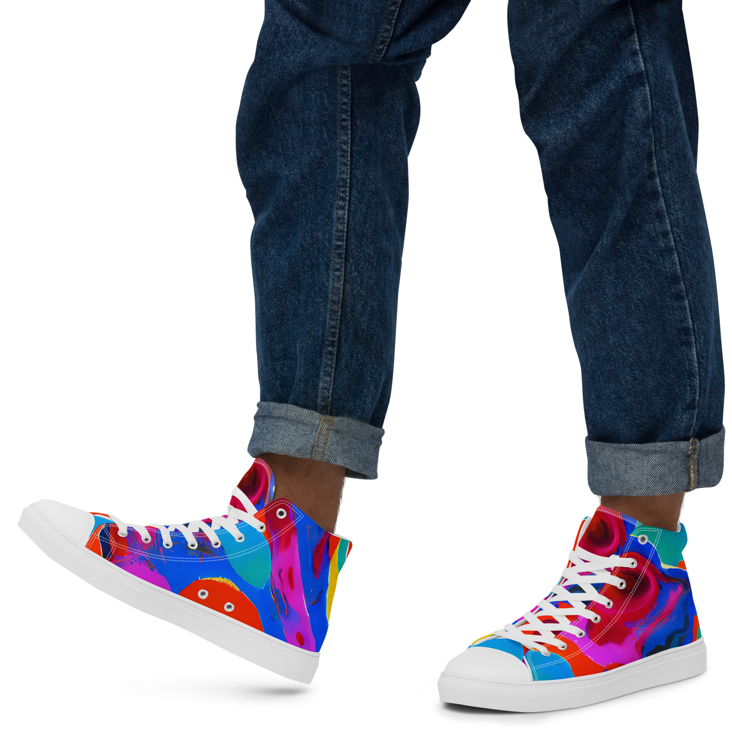 Men's High Top Canvas Shoes - Irvin Rhapsody