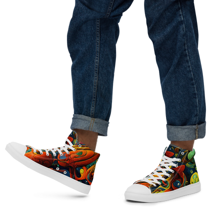 Men's High Top Canvas Shoes - Duncanson Dream