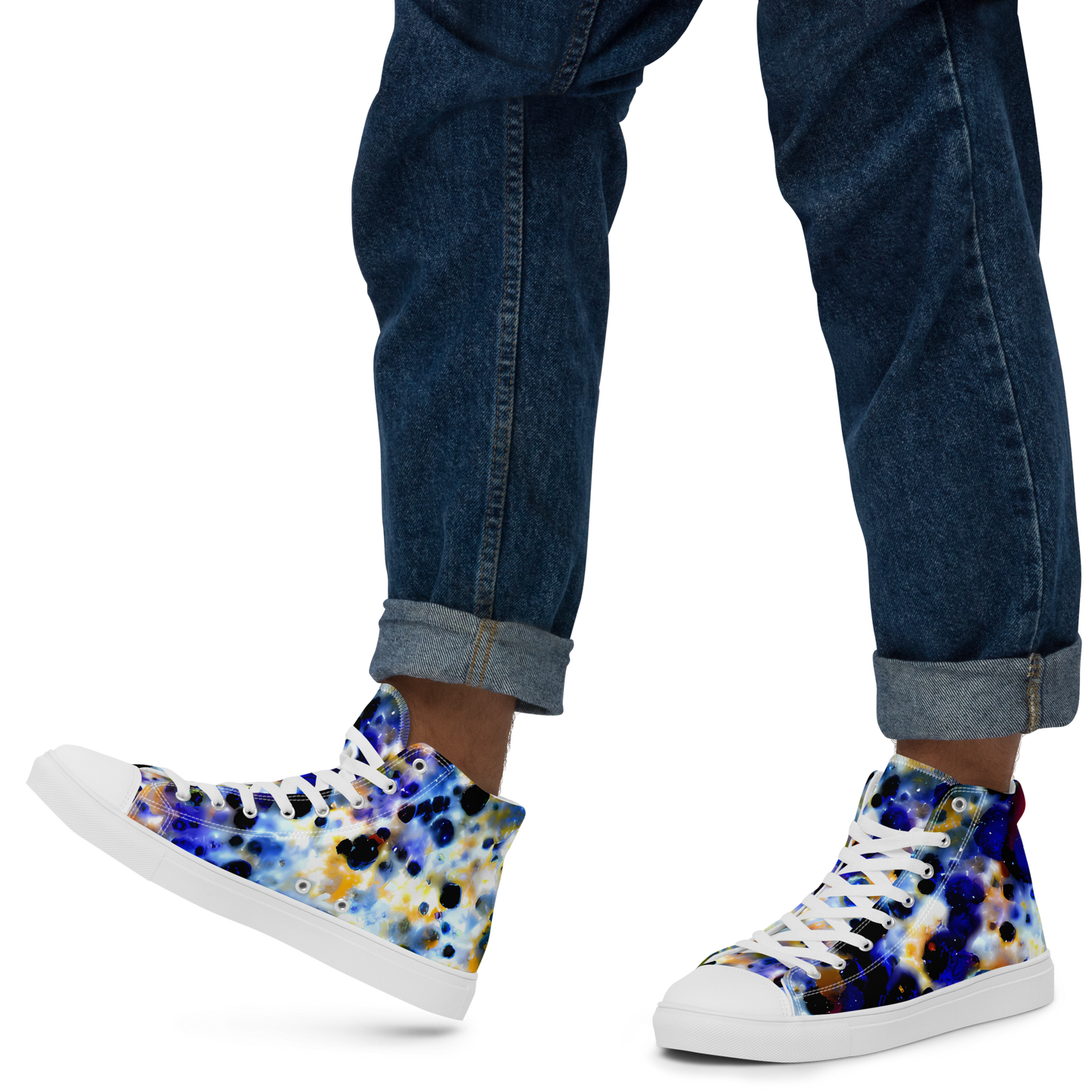 Men's High Top Canvas Shoes - Tarbell Haze