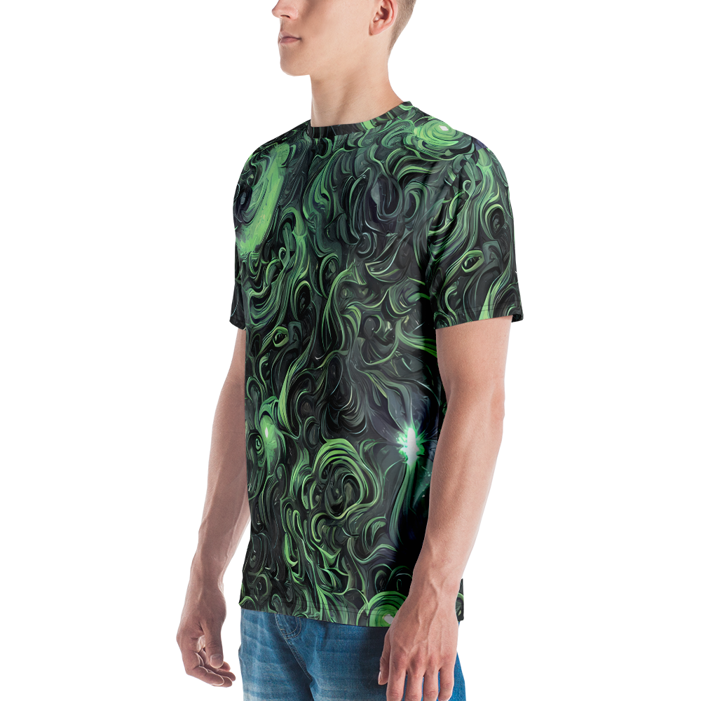 Men's Crew Neck T-Shirt - Savrasov Swirls