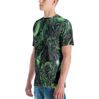 Men's Crew Neck T-Shirt - Savrasov Swirls