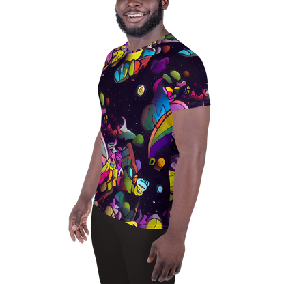 Men's Athletic T-Shirt - Galactic Playground