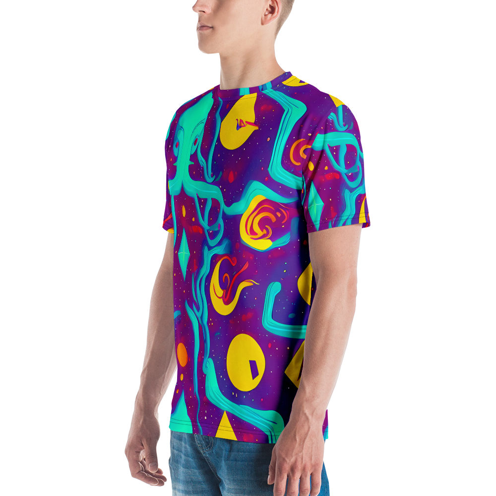 Men's Crew Neck T-Shirt - Cosmic Current