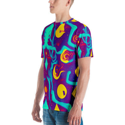 Men's Crew Neck T-Shirt - Cosmic Current