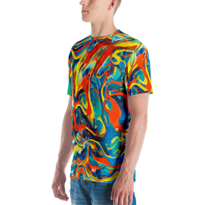 Men's Crew Neck T-Shirt - Chromatic Fusion