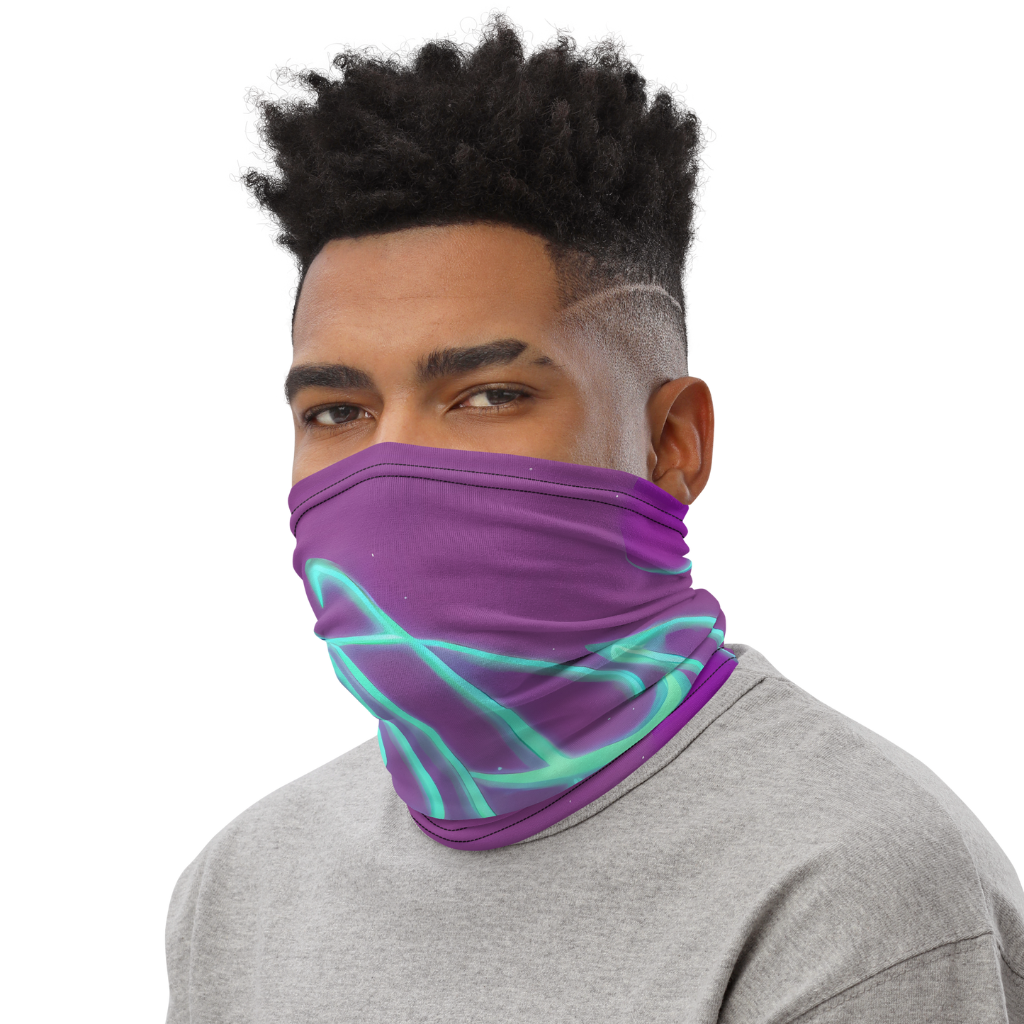 Neck Gaiter - Neon Drift