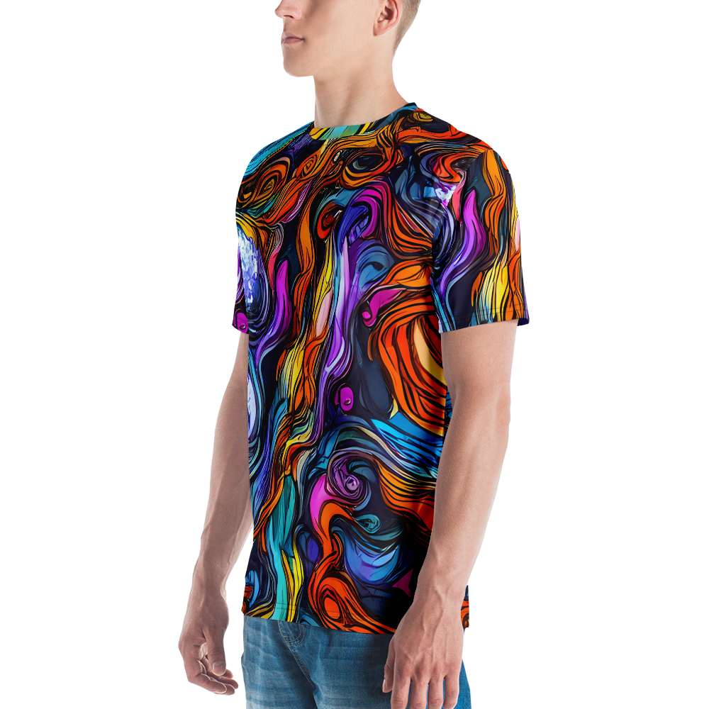 Men's Crew Neck T-Shirt - Guiard's Whirl