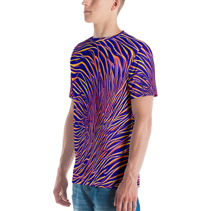 Men's Crew Neck T-Shirt - Vortex Strands