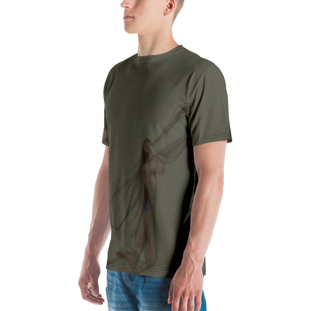 Men's Crew Neck T-Shirt - Valsecchi's Veil