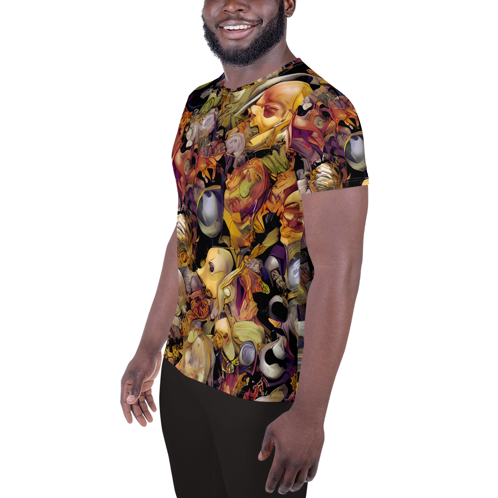 Men's Athletic T-Shirt - Arcimboldo Abundance