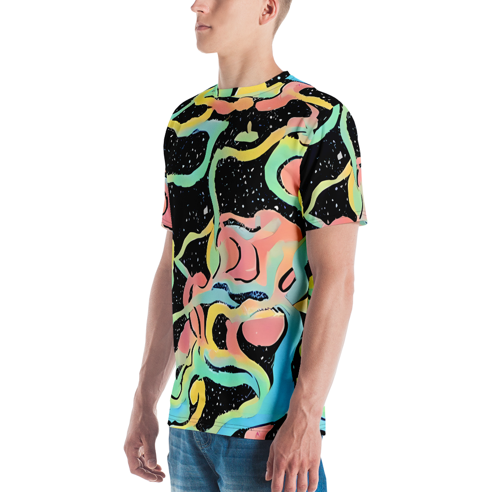 Men's Crew Neck T-Shirt - Mcguire Wavelength