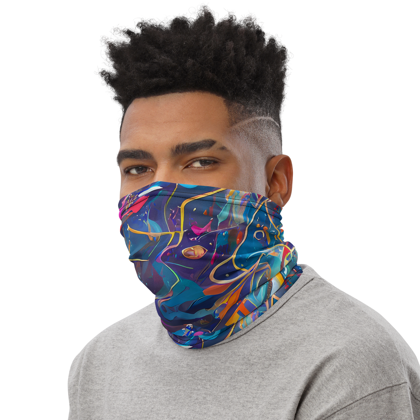 Neck Gaiter - Brown's Chaos