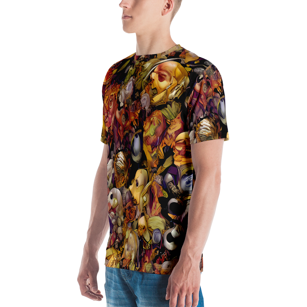 Men's Crew Neck T-Shirt - Arcimboldo Abundance