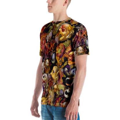 Men's Crew Neck T-Shirt - Arcimboldo Abundance