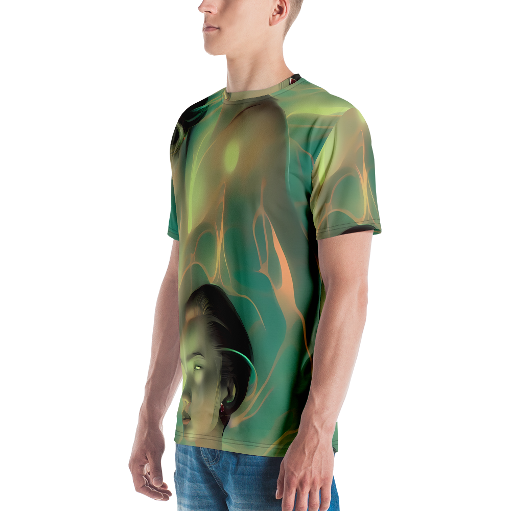 Men's Crew Neck T-Shirt - Spectral Whisper