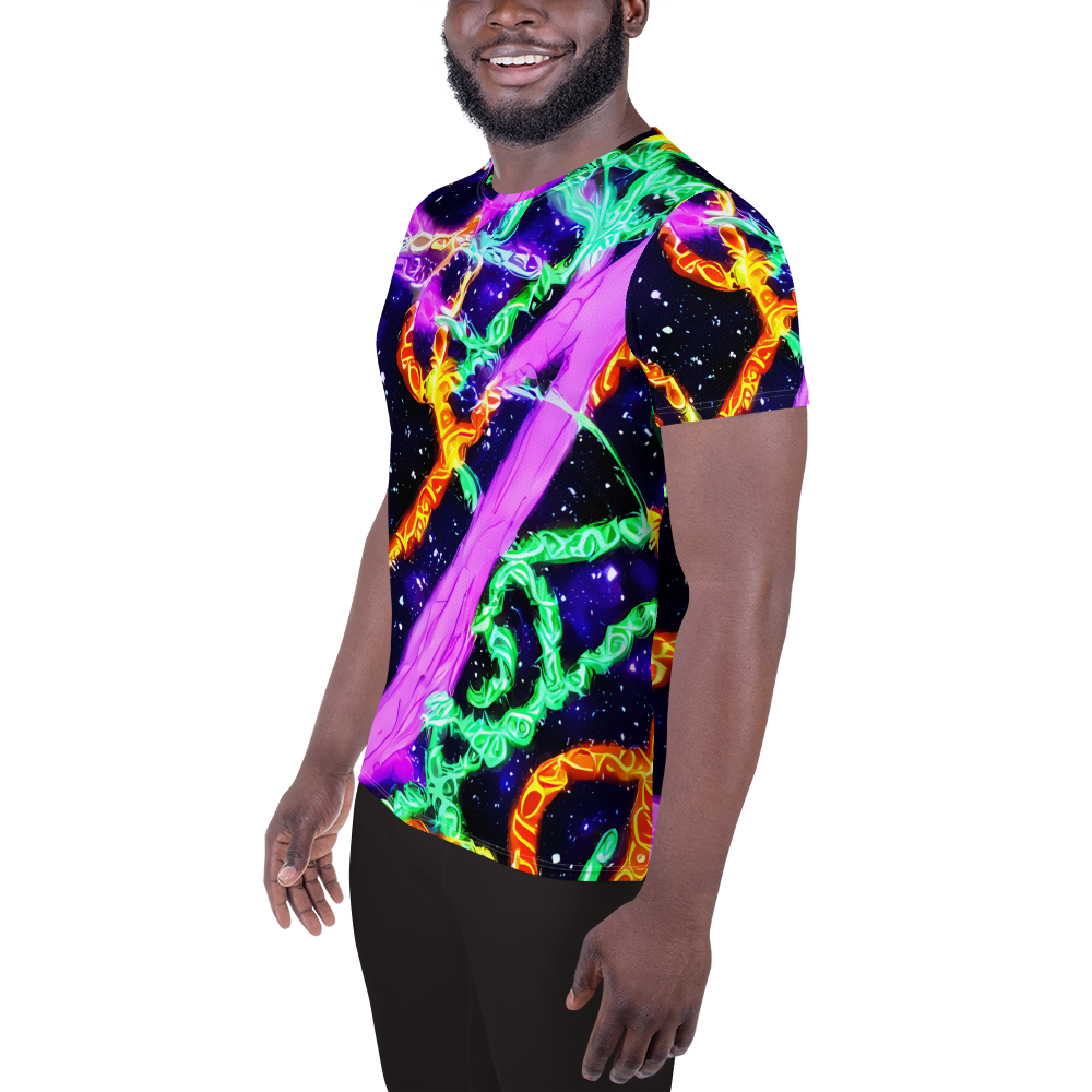 Men's Athletic T-Shirt - Enckell's Nebula