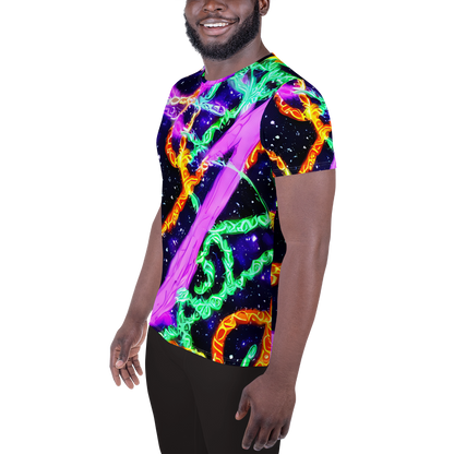 Men's Athletic T-Shirt - Enckell's Nebula