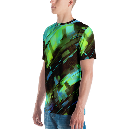 Men's Crew Neck T-Shirt - Cyber Shard