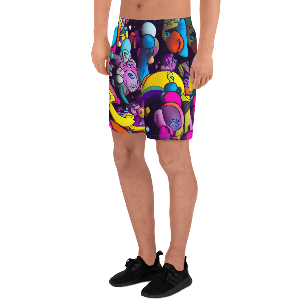 Men's Athletic Shorts - Galactic Playground