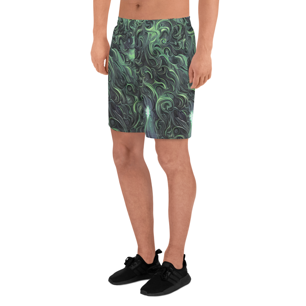 Men's Athletic Shorts - Savrasov Swirls