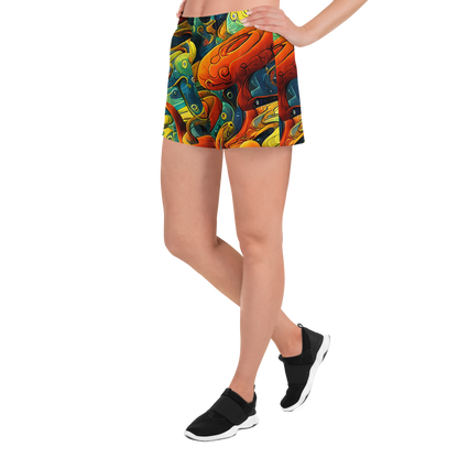 Women’s Athletic Shorts - Duncanson Dream