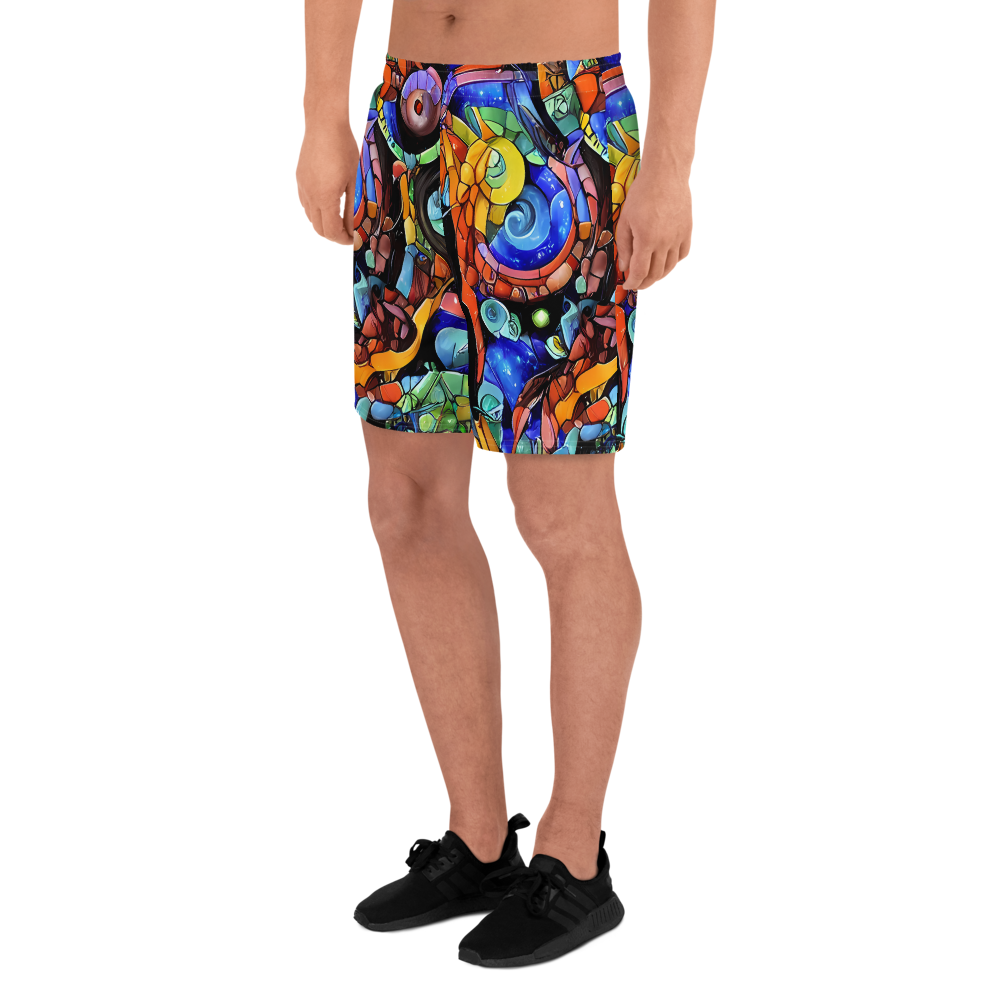 Men's Athletic Shorts - Cascade Muralista