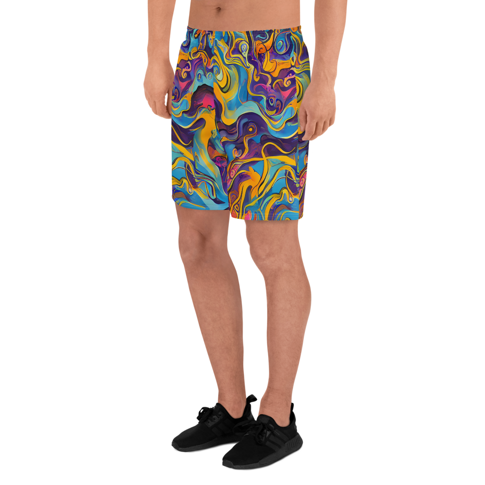 Men's Athletic Shorts - Cecily's Whorl