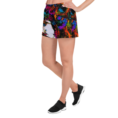 Women’s Athletic Shorts - Sultry Smoke