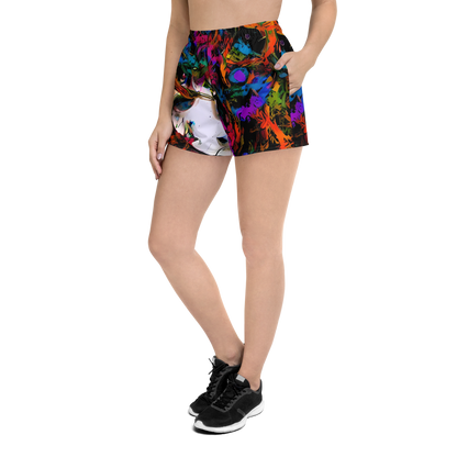 Women’s Athletic Shorts - Sultry Smoke