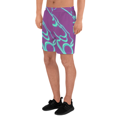 Men's Athletic Shorts - Neon Drift