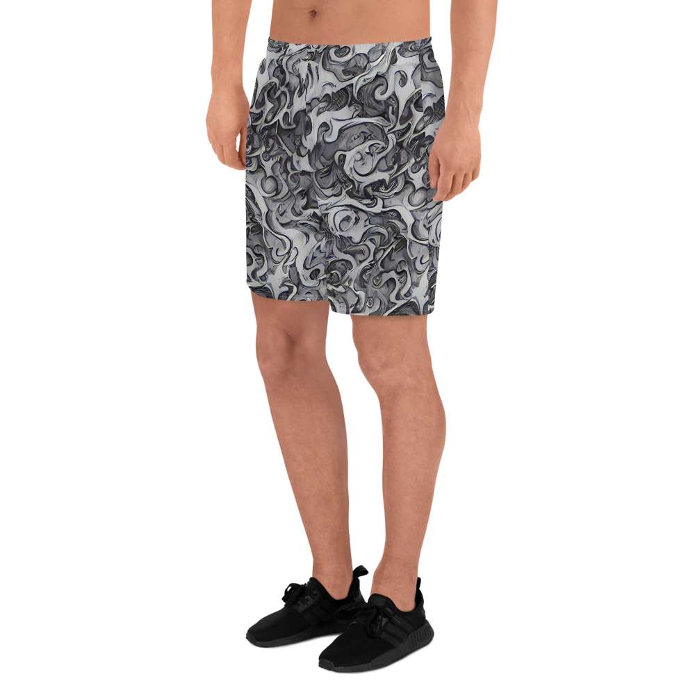 Men's Athletic Shorts - Mashburn Swirls