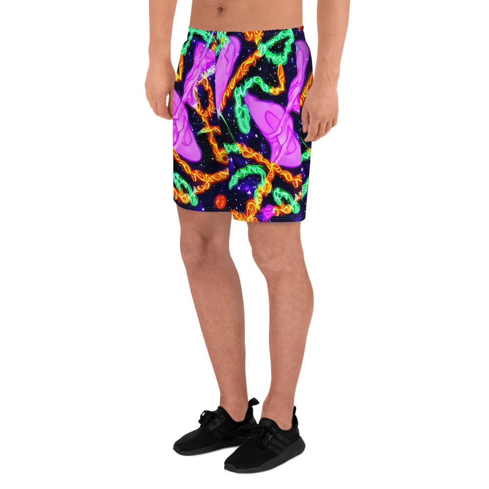 Men's Athletic Shorts - Enckell's Nebula