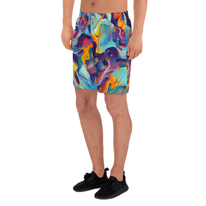 Men's Athletic Shorts - Whimsical Fusion