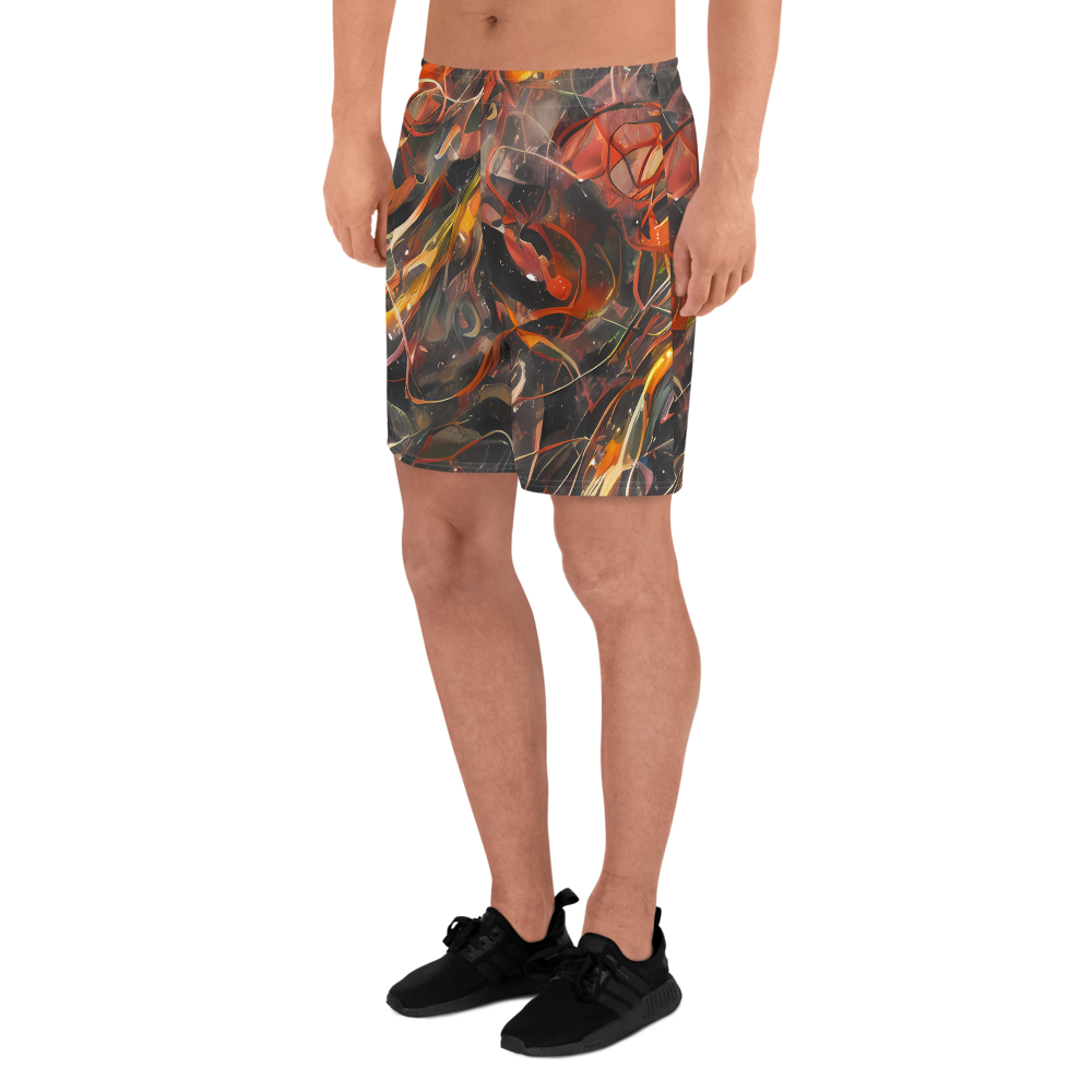 Men's Athletic Shorts - Temporal Vortex