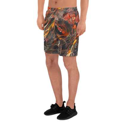 Men's Athletic Shorts - Temporal Vortex