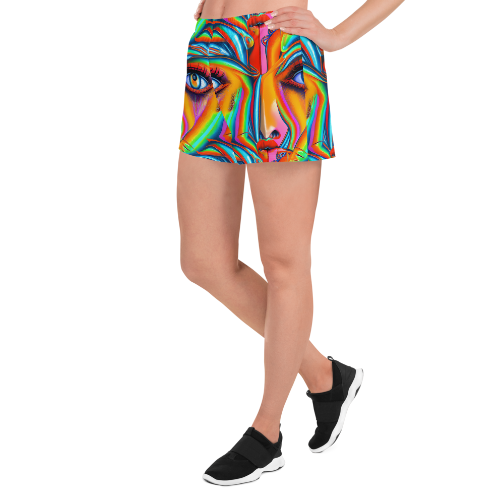 Women’s Athletic Shorts - Kaleidovisions